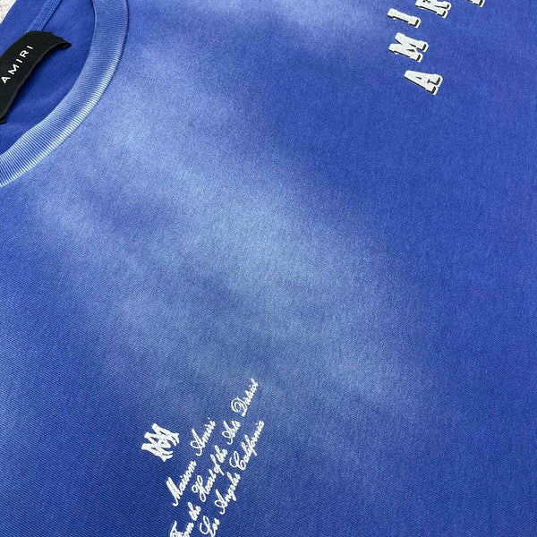 Amiri t-shirt back view — premium authentic designer style