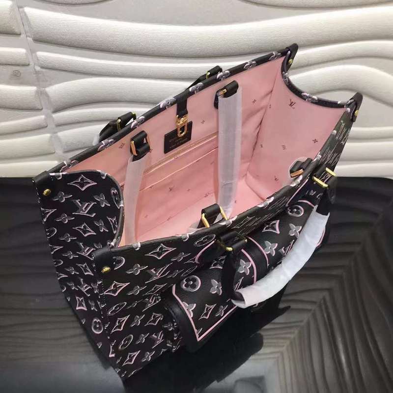 Front view of modern statement women's handbag – women's luxury accessory