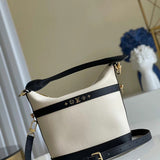 Front view of everyday-luxe modern women's handbag – women's luxury accessory