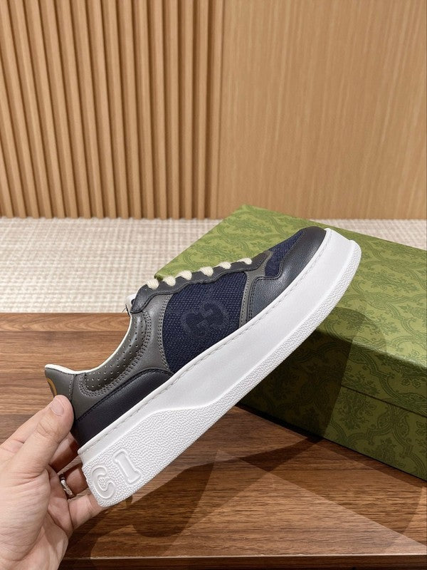 Gucci two-tone luxury sneakers view 6 streetwear statement look
