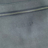 Structured Faux Leather Handbag - Sleek Minimalist Lines | Women's Fashion Handbag #1584 - texture close-up (image 9) of designer-inspired handbag