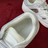 Gucci tonal black luxury sneakers view 4 padded collar comfort
