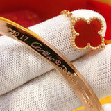 Front view of Cartier unisex jewelry piece