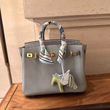 Close-up detail of sleek bag design