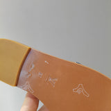 Louis Vuitton Red Platform Heels - Toe Detail View