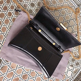 Top view of statement classic women's handbag – women's luxury handbag