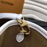 Side profile of structured modern women's handbag – women's luxury handbag