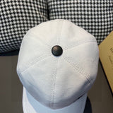 Front view of Burberry unisex cap