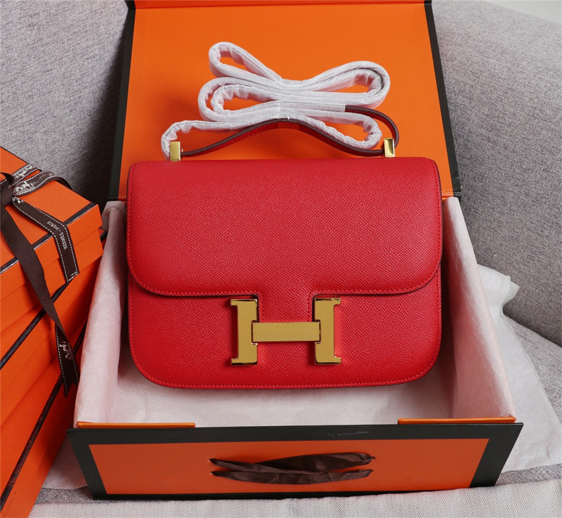 Interior view of polished premium bag
