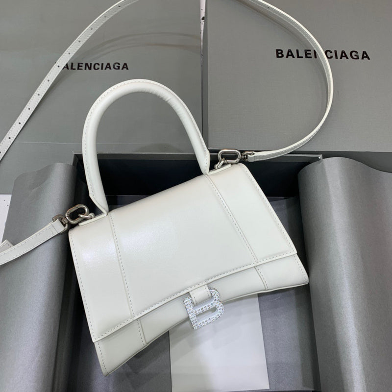 Classic Vegan Leather Handbag - Modern Structured Build | Women's Statement Accessory #535 - side angle view (image 2) of designer-inspired handbag