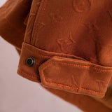 Side profile of Louis Vuitton luxury clothing with streetwear-inspired cut