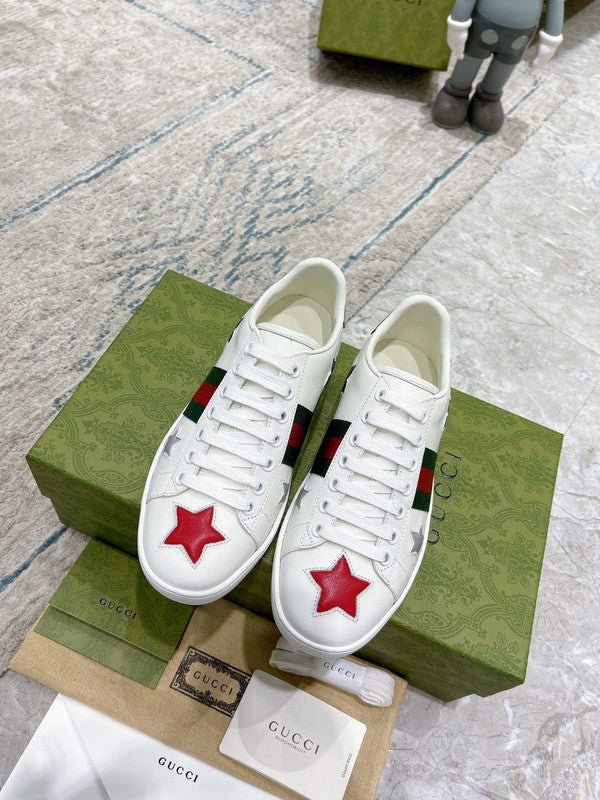 Gucci bold contrast luxury sneakers view 9 streetwear statement look