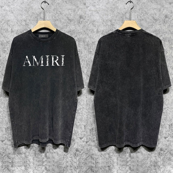 Amiri t-shirt front view designer style