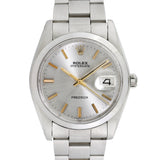 Side view of Rolex men's watch