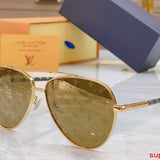 Lifestyle view of Louis Vuitton unisex sunglasses