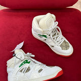 Gucci stone beige luxury sneakers view 7 classic court silhouette