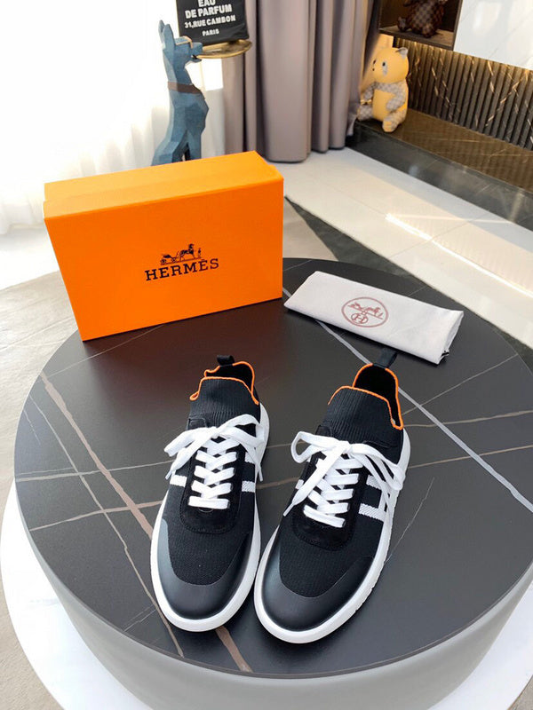 Hermès White Platform Heels - Lifestyle Styling Shot