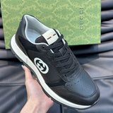 Gucci neutral cream luxury sneakers view 5 streetwear statement look