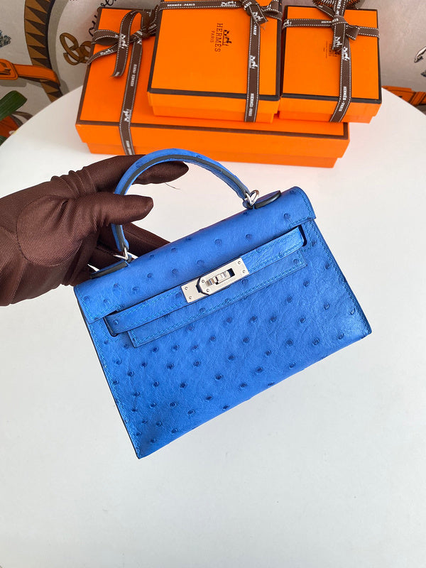 Close-up detail of sophisticated bag design
