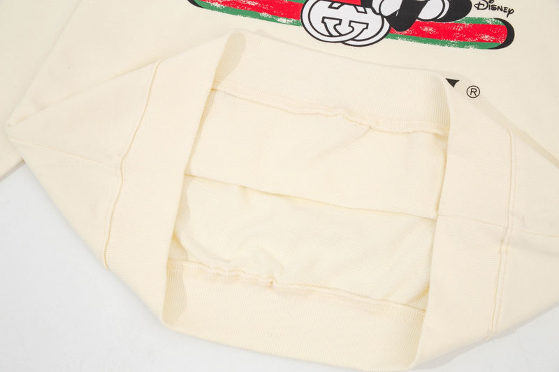 Front view of Gucci luxury clothing with streetwear-inspired cut