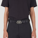 Balenciaga premium belts detail and craftsmanship close-up