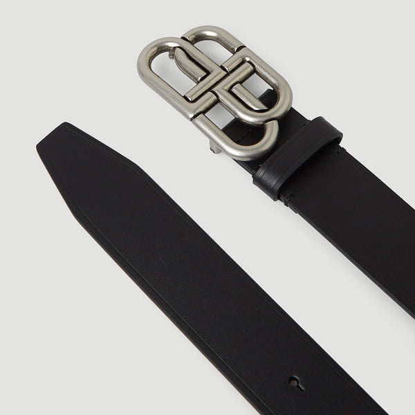 Balenciaga Belts? Balenciaga Men Bb Large Belt Premium Leather Designer Belt