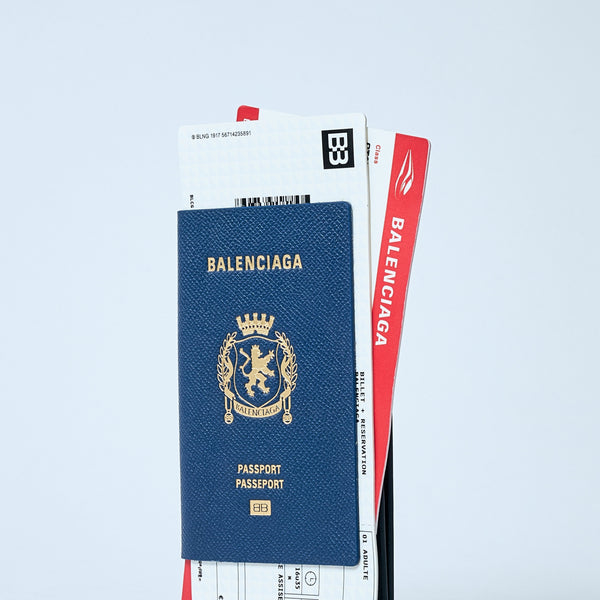 Balenciaga Wallets? Balenciaga Men Passport Long Wallet Elegant Everyday Leather Wallet