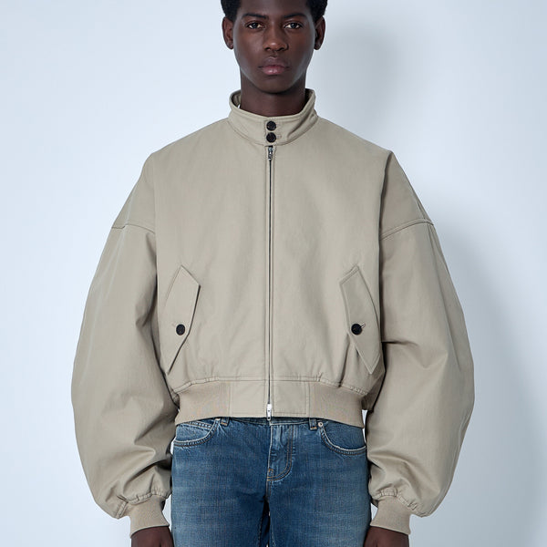 Balenciaga Jackets? Balenciaga Men Round Harrington Jacket Premium Casual Designer Jacket