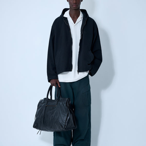 Balenciaga Jackets? Balenciaga Men Logo Motif Zip-Up Jacket Premium Casual Designer Jacket