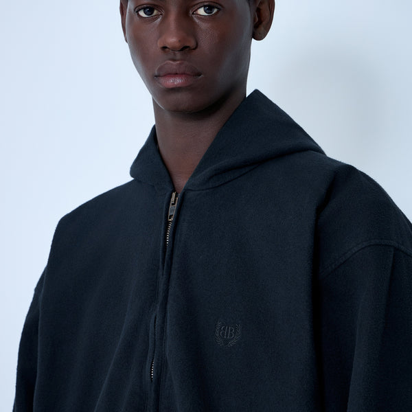 Balenciaga Jackets? Balenciaga Men Logo Motif Zip-Up Jacket Luxury Designer Outerwear Jacket