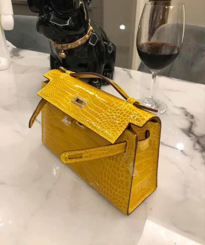 Classic bag shown from front angle