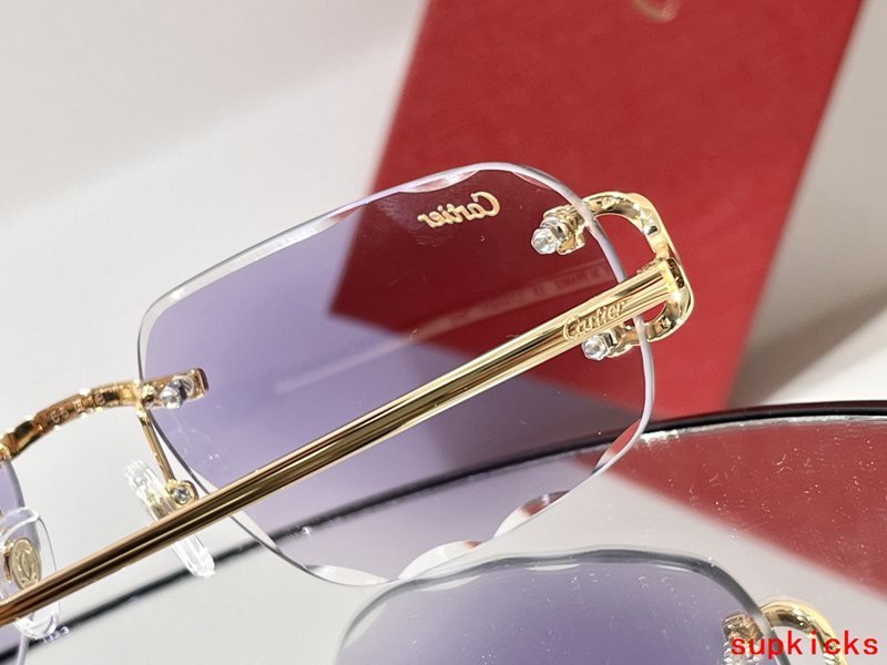 Lifestyle view of Cartier unisex sunglasses