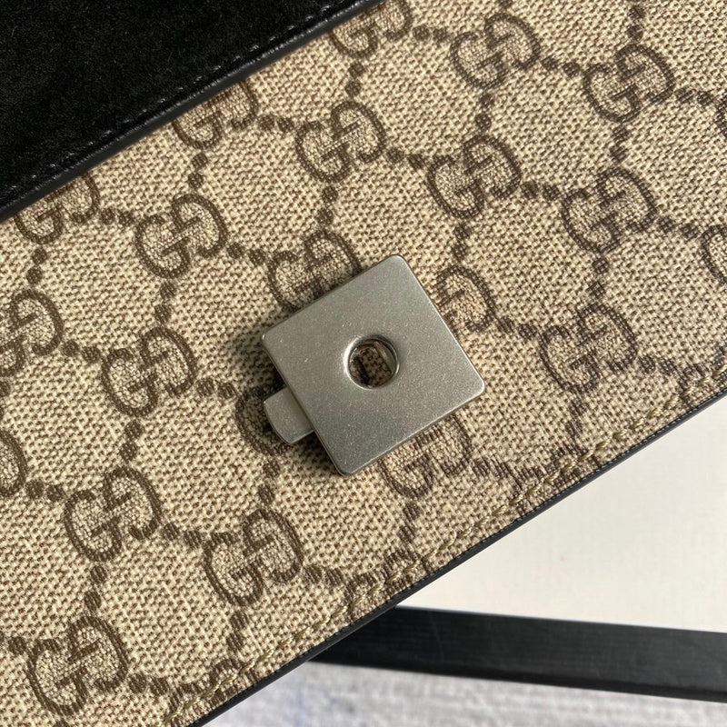 Interior view of premium chic women's handbag – women's statement bag
