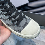 Balenciaga White Ankle Boots - Toe Detail View