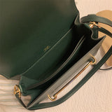  Signature shopper bag carried on shoulder