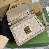 Close-up detail of statement refined women's handbag – women's premium purse