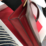 Front view of everyday-luxe polished women's handbag – women's luxury handbag
