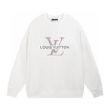 Side profile of Louis Vuitton luxury clothing with tailored silhouette