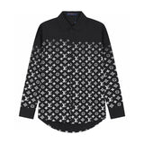 Close-up detail shot of Louis Vuitton luxury clothing with streetwear-inspired cut