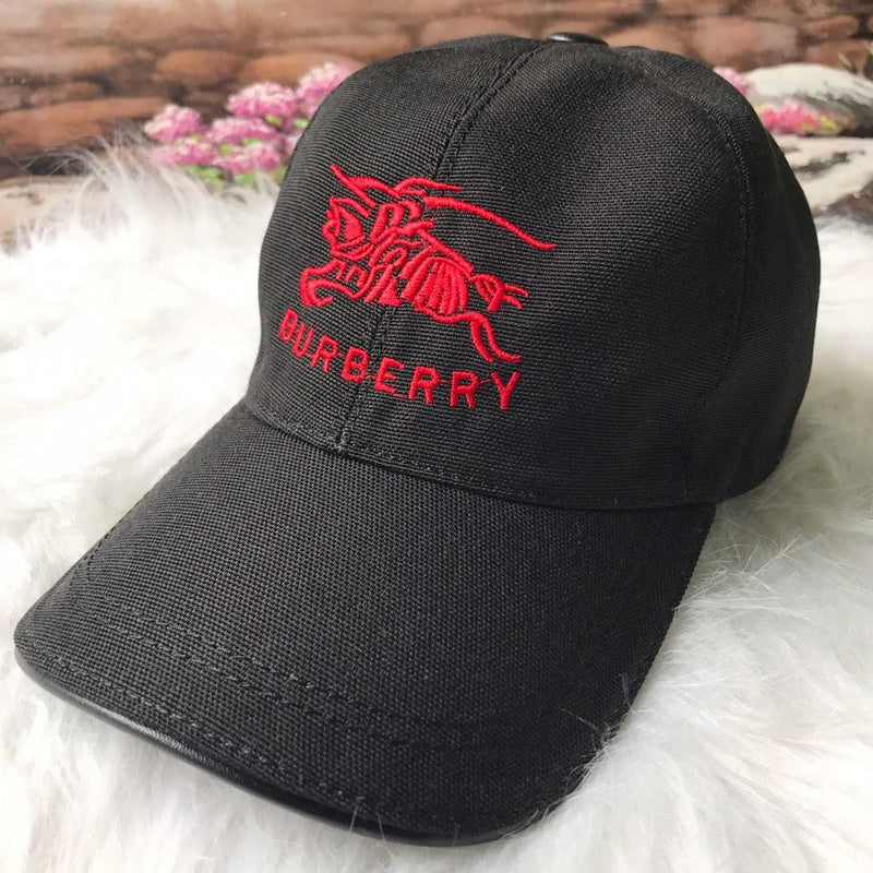 Front view of Burberry unisex cap