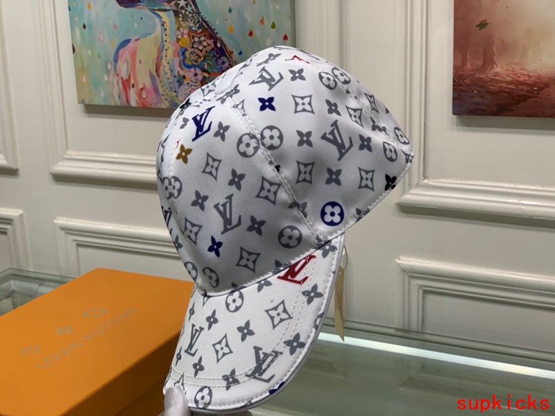 Angled view of Louis Vuitton unisex cap