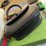 Interior view of streamlined premium bag