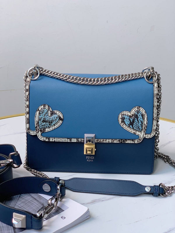 Ziva's Charm handbag – side angle view (Standard Size)