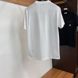 Back view of Moncler luxury clothing with contemporary cut