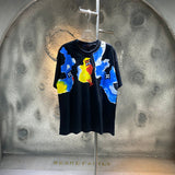 Back view of Louis Vuitton cotton t-shirt with runway-inspired design