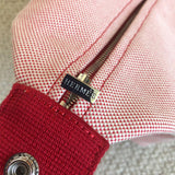  effortless top-handle bag detail view showing craftsmanship
