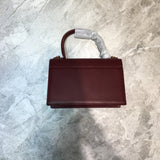 Sophisticated Premium PU Leather Handbag - Sleek Minimalist Lines | Women's Luxury Handbag #850 - close-up detail shot (image 3) of designer-inspired handbag
