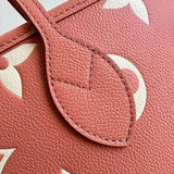 Close-up detail of statement signature women's handbag – women's luxury accessory