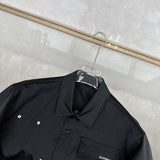 Close-up of Burberry designer clothing craftsmanship