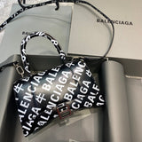 Modern Vegan Leather Handbag - Polished Finish | Women's Premium Handbag #582 - side angle view (image 2) of designer-inspired handbag